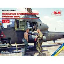 ICM 53102 - 1:35 Helicopters Ground Personnel (Vietnam War) (100% new molds)