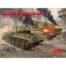 ICM DS3506 - 1:35 Battle of Berlin (April 1945) (T-34-85, King Tiger)