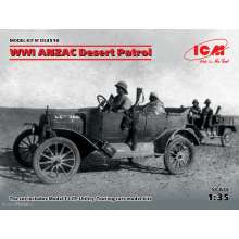 ICM DS3510 - 1:35 WWI ANZAC Desert Patrol (Model T LCP, Utility, Touring)