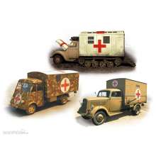 ICM DS3523 - 1:35 ´Sankas´ WWII Wehrmacht Ambulance Trucks