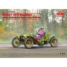 ICM 24026 - 1:24 Model T 1913 Speedster with American Sport Car Drivers