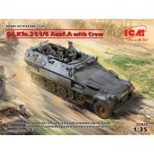 ICM 35104 - 1:35 Sd.Kfz.251/6 Ausf.A with Crew, Limited