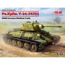 ICM 35370 - 1:35 Pz.Kpfw.T-34-747(r)WWII German MediumTan