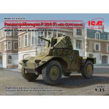 ICM 35377 - 1:35 Panzerspähwagen P 204(f)with CDM turret, WWII German Armoured Vehicle