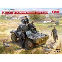 ICM 35382 - 1:35 P 204(f)with German Armoured VehicleCrew