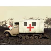 ICM 35414 - 1:35 V3000S/SS m Maultier with Shelter,WWII German Truck