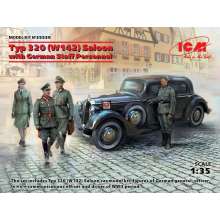 ICM 35539 - 1:35 Typ 320 (W142) Saloon with German Staff Personnel, Limited