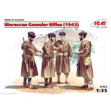 ICM 35565 - 1:35 Moroccan Goumier Rifles(1943)(4figures)