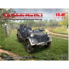 ICM 35583 - 1:35 le.gl.Einheitz-Pkw KFZ.2,WWII GermanLigh Radio Communication Car