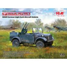 ICM 35584 - 1:35 le.gl.Einheitz-Pkw Kfz.4, WWII German Light Anti-Aircraft Vehicle