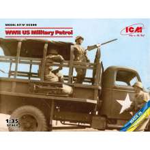 ICM 35599 - 1:35 WWII US Military Patrol (G7107 with MG M1919A4)