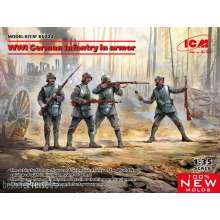 ICM 35722 - 1:35 WWI German Infantry in rmor