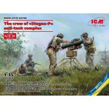 ICM 35750 - 1:35 The Crew of Stugna-P antitank complex (100% new molds)