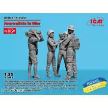 ICM 35751 - 1:35 Journalists in War (4 figures) (100% new molds)