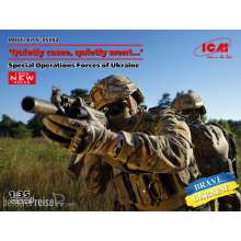 ICM 35752 - 1:35 Quietly came,quietly went.Special Operations Forces of Ukraine(4 fig)new molds