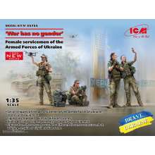 ICM 35755 - 1:35 ´War has no gender´. Female servicemen of the Armed Forces of Ukraine (100% new molds)