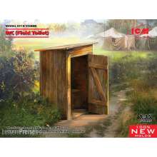 ICM 35800 - WC (Field Toilet) (100% new molds) in 1:35