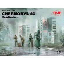 ICM 35904 - 1:35 Chernobyl4. Deactivators (4 figures)