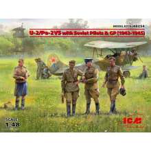 ICM 48254 - 1:48 U-2/Po-2VS with Soviet Pilots & GP (1943 -1945) Limited