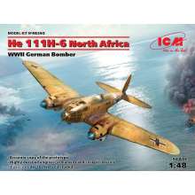 ICM 48265 - 1:48 He 111H-6 North Africa,WWII German Bombe Limited