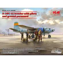 ICM 48288 - 1:48 A-26C-15 Invader with pilots and ground personnel