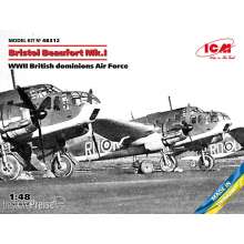 ICM 48312 - 1:48 Bristol Beaufort Mk.I, WWII British dominions Air Force