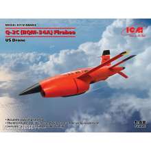 ICM 48403 - Q-2C (BQM-34A) Firebee, US Drone (2 airplanes and pilons) (100% new molds) in 1:48