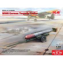 ICM 48404 - WWII German Torpedo Trailer (100% new molds) in 1:48