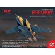 ICM 48901 - 1:48 MiG-25 RBT,Soviet Reconnaissance Plane (100% new molds)