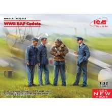 ICM 32113 - WWII RAF Cadets (100% new molds) in 1:32