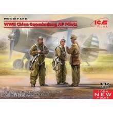 ICM 32115 - WWII China Guomindang AF Pilots (100% new molds) in 1:32