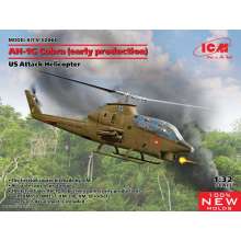 ICM 32060 - 1:32 AH-1G Cobra (early production), US Attack Helicopter (100% new molds)