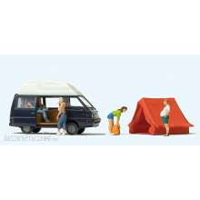 Preiser 33258 - Camping. Mitsubishi L 300. Al