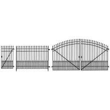 Weinert 3347 - Fabrikzaun mit 2 Toren (H0)