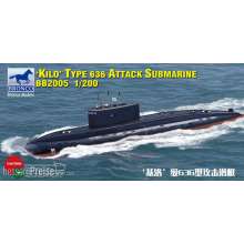 Bronco Models BB2005 - 1:200 Russian Kilo Type 636 Attack Submarine