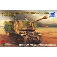 Bronco Models CB35004 - 1:35 7.5cm Pak40(Sf) auf Geschutzwagen 39H(f)