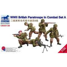 Bronco Models CB35130 - 1:35 WWII British Paratroops in Combat Set A