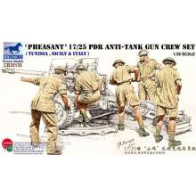 Bronco Models CB35135 - 1:35 17/25 pdr Anti-Tank Gun Crew Set