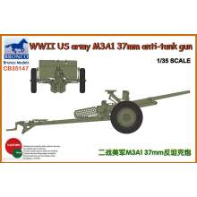 Bronco Models CB35147 - 1:35 WWII US Army M3A1 37mm Anti-Tank Gun