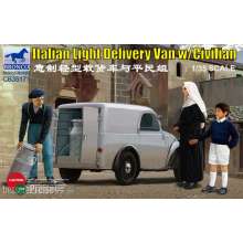 Bronco Models CB35171 - 1:35 Italian Delivery Van w/civilian