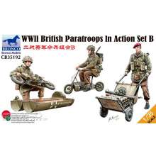 Bronco Models CB35192 - 1:35 WWII British Parattroops In Action Set B