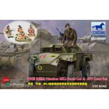 Bronco Models CB35009SP - 1:35 WWII British Humber MK.I Scout Car & AFV Crew Set