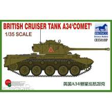 Bronco Models CB35010SP - 1:35 British Cruiser Tank A34 COMET