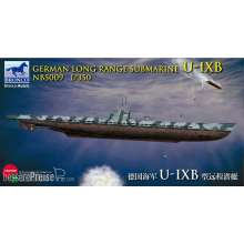 Bronco Models NB5009 - 1:350 German Long Range Submarine Type U-IX B