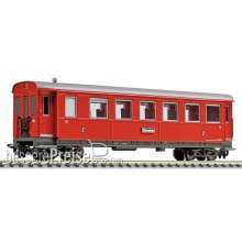 Liliput 344557 - 4-achsiger Personenwagen, B4 30, Zillertalbahn, rot, Ep.VI