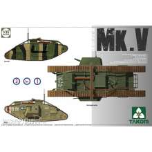 Takom TAK2034 - WWI Heavy Battle Tank MarkV 3 in 1 in 1:35