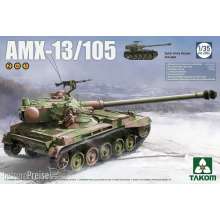 Takom TAK2062 - French Light Tank AMX-13/105 2 in 1 in 1:35