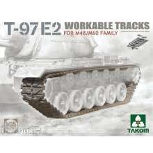 Takom TAK2163 - 1:35 T-97E2 WORKABLE TRACKS FOR M48/M60 FAMILY