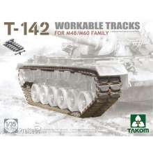 Takom TAK2164 - 1:35 T-142 WORKABLE TRACKS FOR M48/M60 FAMILY