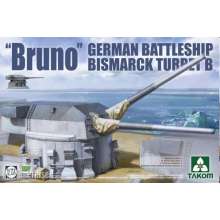 Takom TAK5012 - BRUNO´ GERMAN BTTLESHIP BISMARCK TURRET B in 1:72